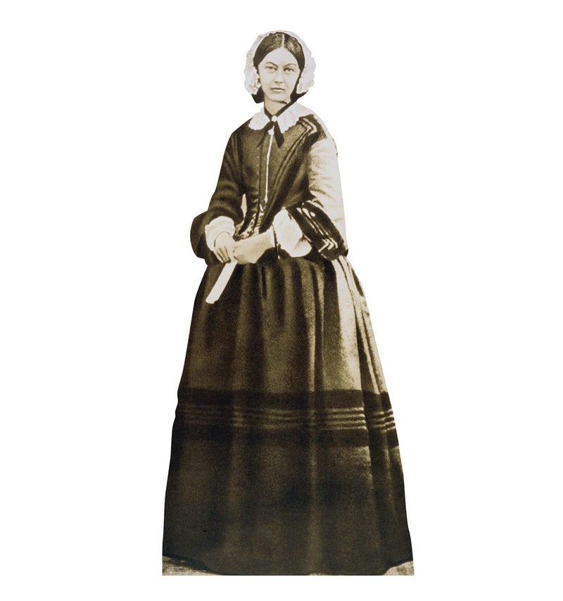 Cardboard People Cardboard People Florence Nightingale Life Size Cardboard Cutout Standup 
