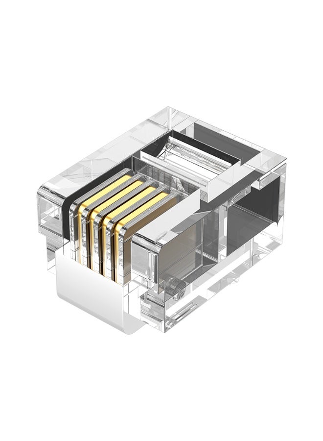 VENTION 6P4C Telephone Modular Plug 100Pcs/Pack Model# IDKR0-100 - Image 1