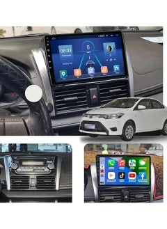 RAYMOS Android Car Stereo For TOYOTA YARIS 2014 2015 2016 4GB RAM Support Apple Carplay Android Auto Wireless QLED Touch Screen DSP WiFi Multiplayer Support SIM Card AHD Camera Included Bluetooth USB Video  - Image 2