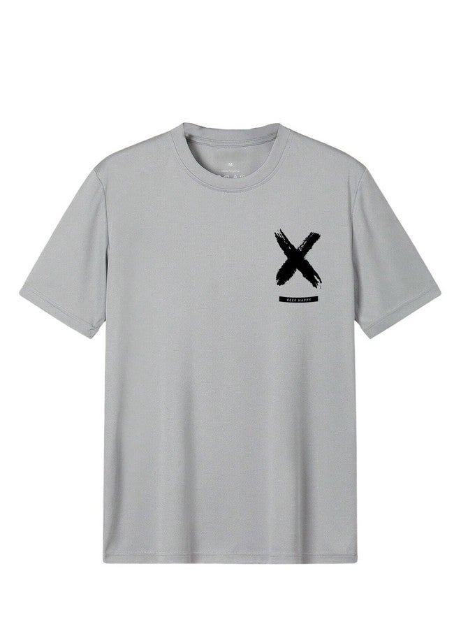 Lymio Lymio Men T-Shirt || T-Shirt for Men || Printed T Shirt || T-Shirt (X-Tshirt-6-10) (XL, Grey) - Image 1