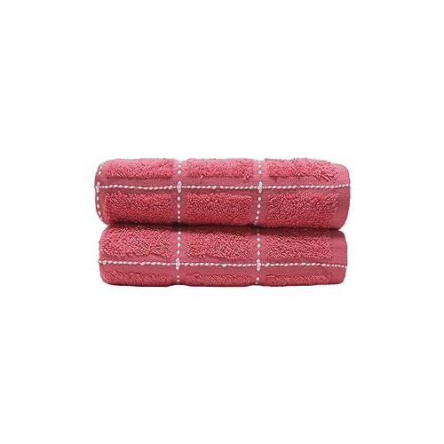 TRIDENT Cotton Bath Towel Sanitized Finish, Quick Dry, Travel Friendly Bath Towel,Size- 150x75 cm, Color - Incense Wood - Image 4