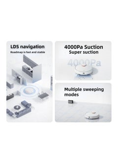 MIJIA Mijia Vacuum Cleaners 3C Sweeping Cleaner Washing Mopping LDS Laser Navigation 4000PA Suction  - Image 2