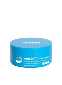 Indeed Labs Snoxin Ii Under Eye Patches Argireline & Niacinamide Reduce Dark Circles Puffy Eyes Undereye Bags Wrinkles Biodegradable Hydrogel Under Eye Patches For Fine Lines & Crows Feet  - Image 1