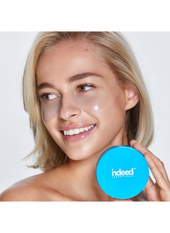 Indeed Labs - Snoxin Ii Under Eye Patches Argireline & Niacinamide Reduce Dark Circles Puffy Eyes Undereye Bags Wrinkles Biodegradable Hydrogel Under Eye Patches For Fine Lines & Crows Feet - Image 1