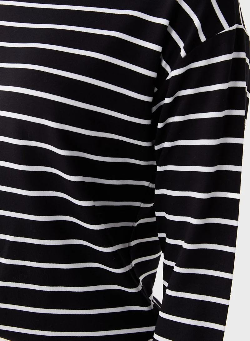 LC WAIKIKI Striped Crew Neck T-Shirt
