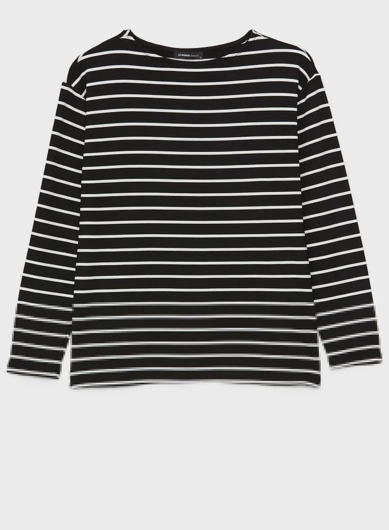 LC WAIKIKI Striped Crew Neck T-Shirt