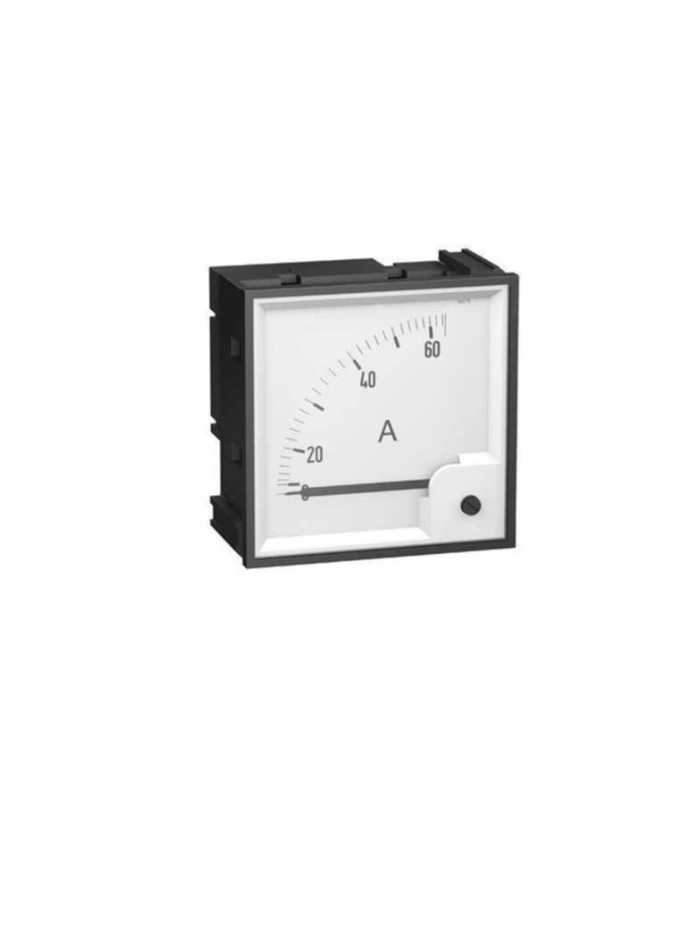 DC Analogue Panel Ammeter 48x48 - Direct Type - ERC48AD  - Image 2