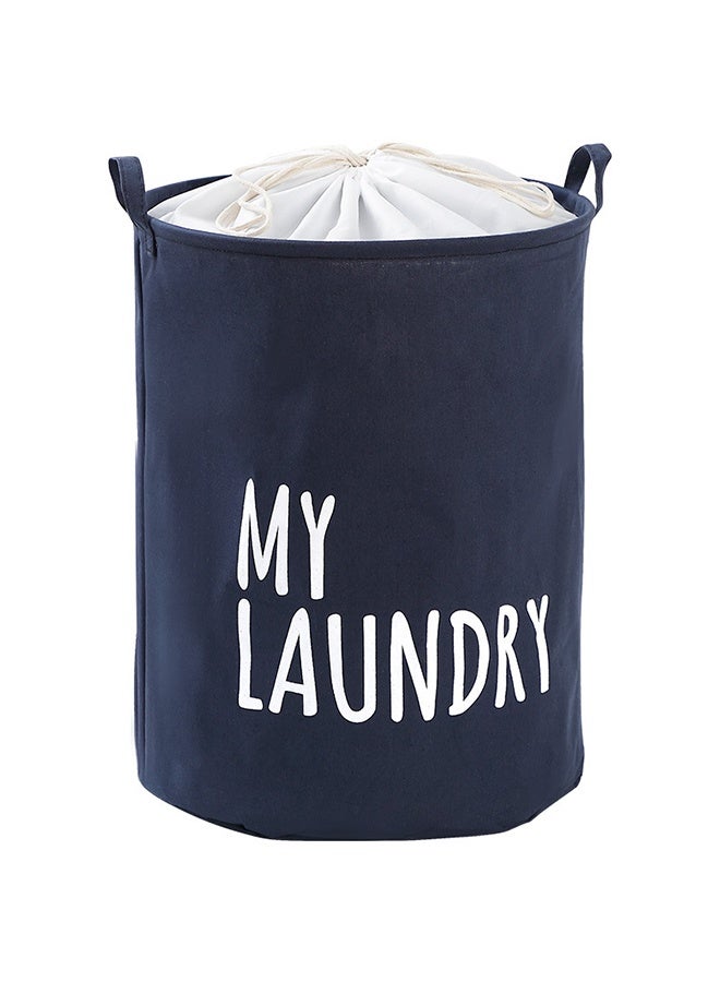 My Laundry Printed Hamper Blue - Image 2