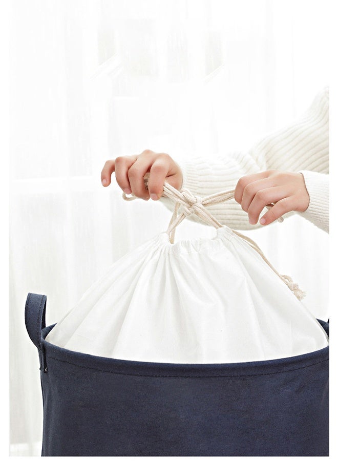 My Laundry Printed Hamper Blue - Image 4