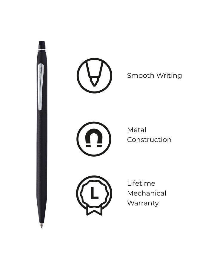 Cross Click Classic Ballpoint Pen in Gift Box (Classic Black) - Image 2