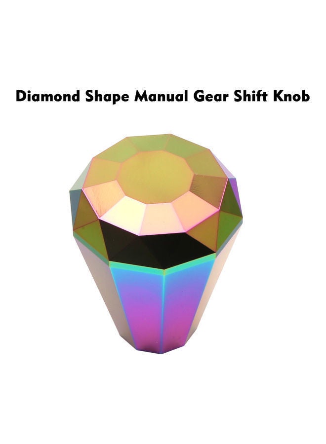 NIBEMINENT Universal Diamond Shape Manual Gear Shift Knob - Image 2