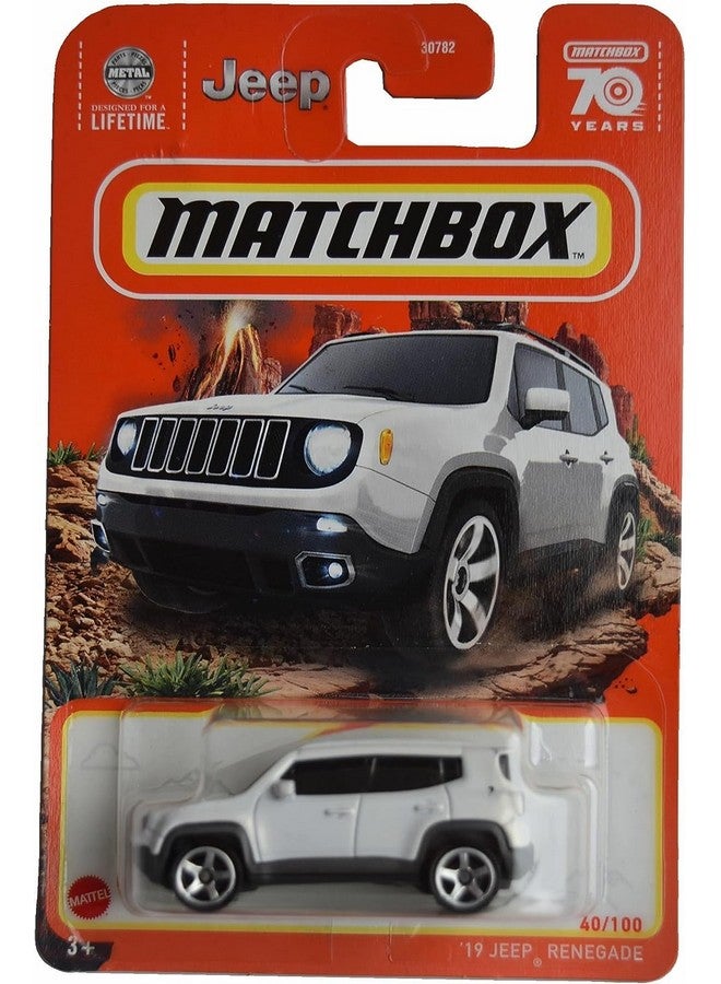 MATCHBOX '19 Jeep Renegade, White 40/100