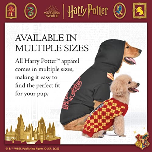 Harry Potter Gryffindor Dog Sweater - Pet Outerwear for Dogs - Officially Licensed Dog Apparel & Accessories for Hogwarts Houses, Size Medium - Image 5