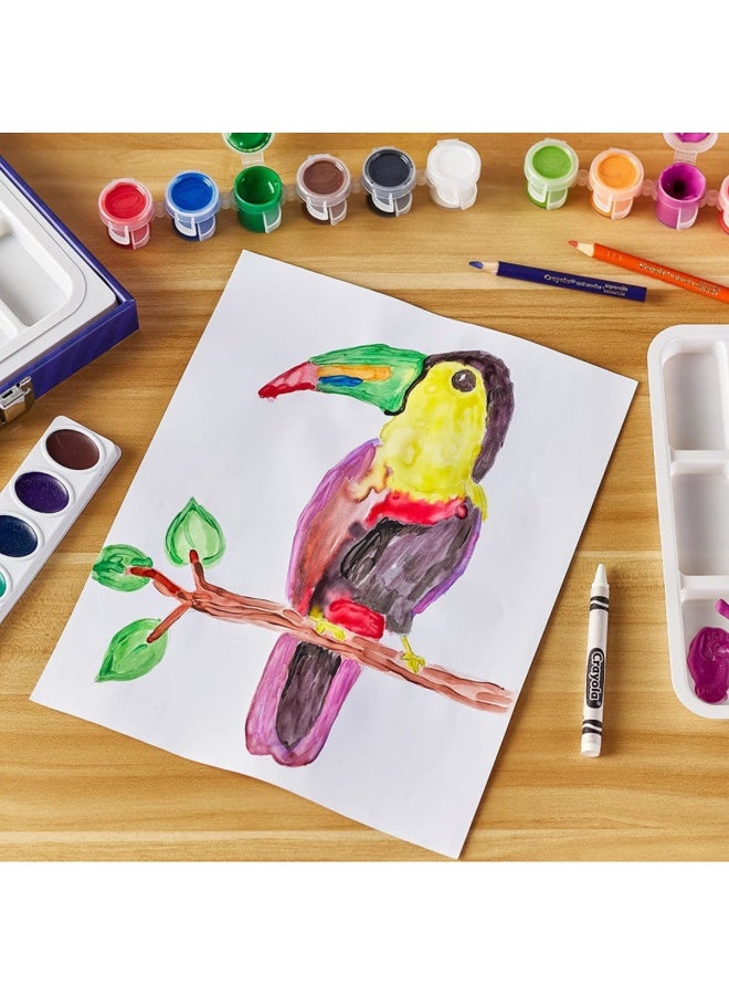 Crayola حقيبة حامل الرسم والطلاء، متعددة الألوان - Image 3