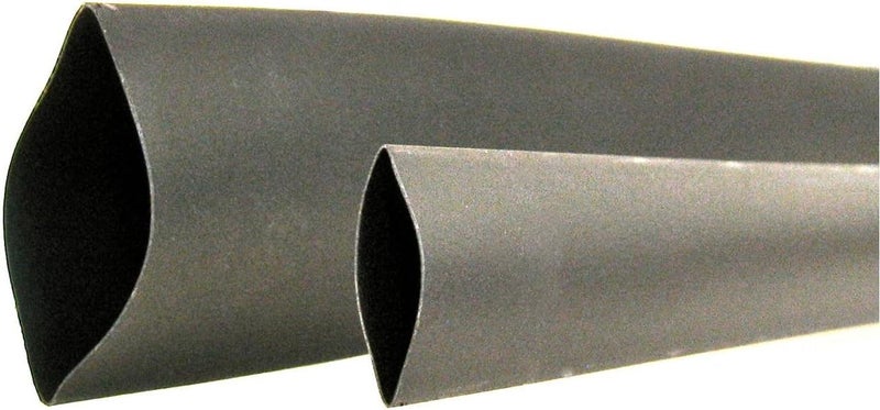WindyNation 100 Feet (31 Meters) 1/4 inch, 1/4" I.D. Polyolefin 2:1 Black Heat Shrink Tubing - Image 4
