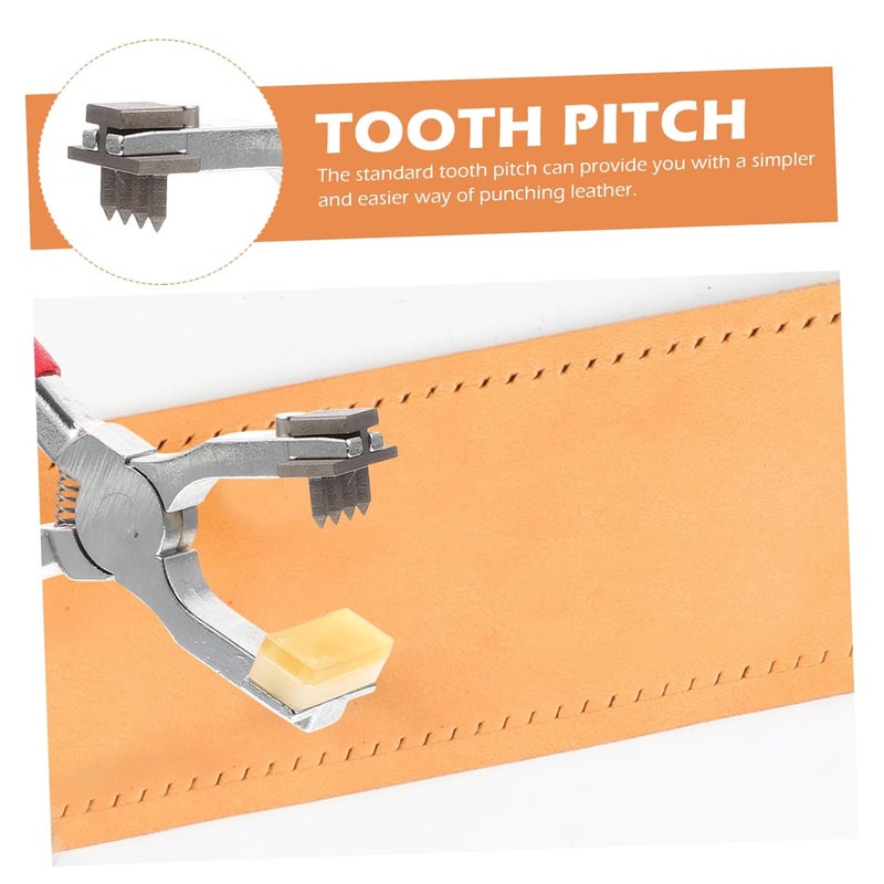 Leather Punch Tool Set Steel Craft Equipment For Precision Stitching And Punching - Image 4