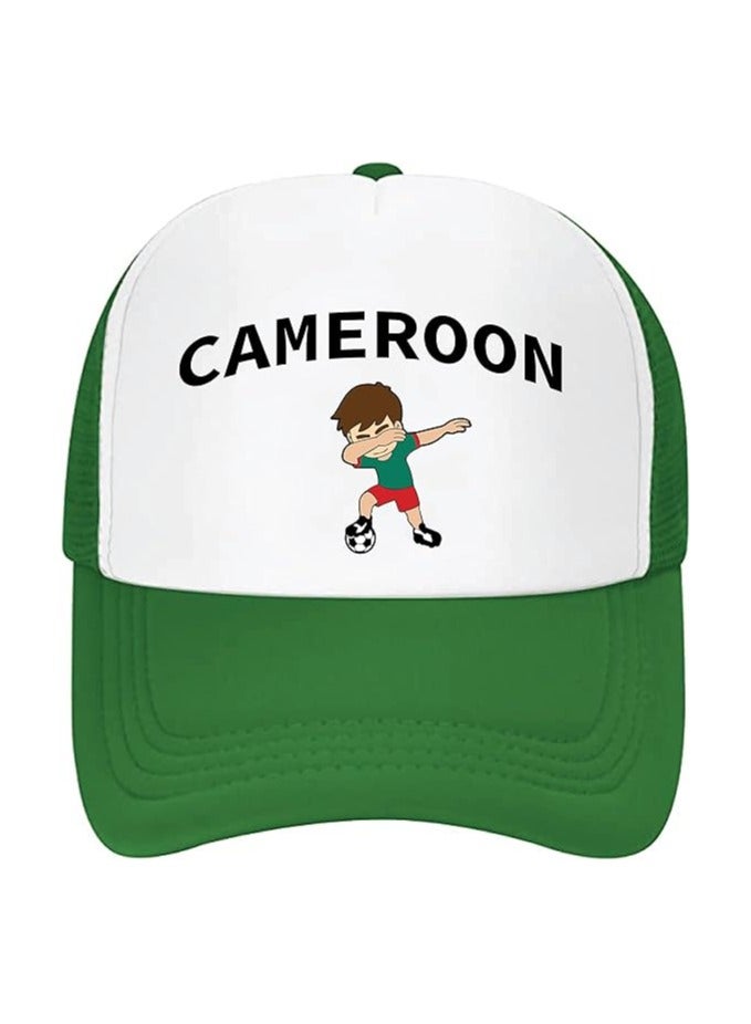 Cameroon Sports Cap With Adjustment Plastic Snap Closure For Men And Women - Image 1