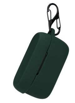 Silicone Carrying Case Compatible with Elite 4 , Portable Scratch Shock Resistant Cover with Carabiner (Dark green))