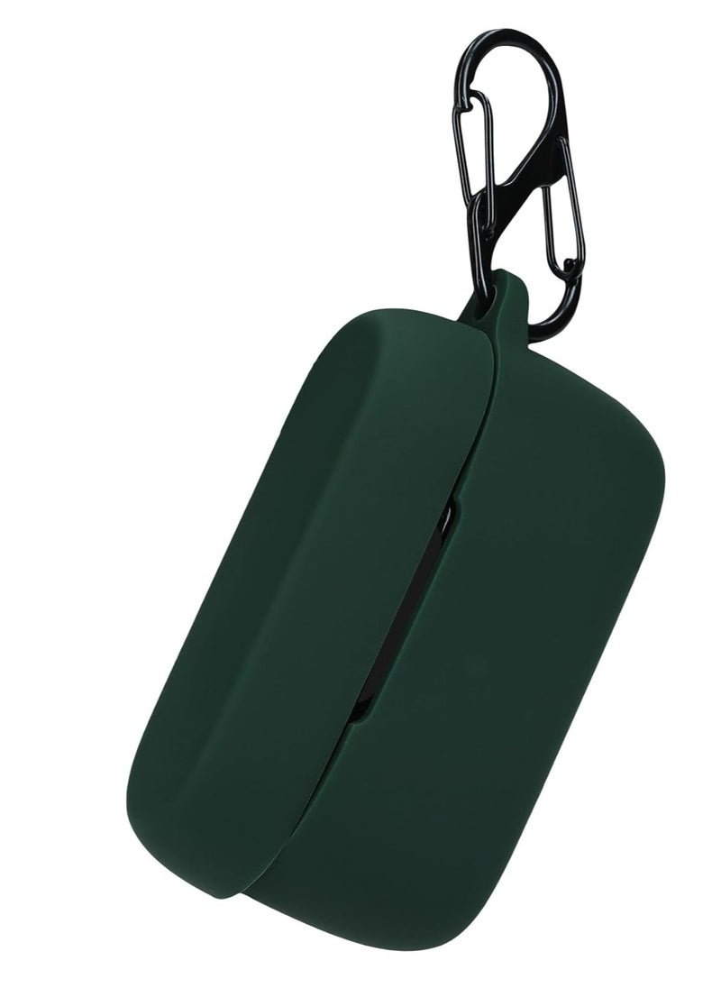 Generic - Silicone Carrying Case Compatible with Elite 4 , Portable Scratch Shock Resistant Cover with Carabiner (Dark green)) - Image 1