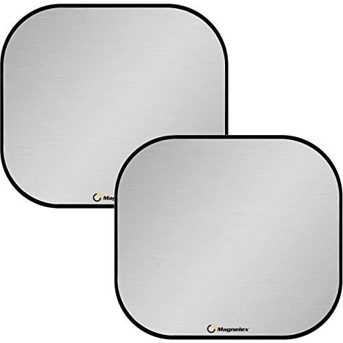 Magnelex Windshield Sun Shade - Reflective Fabric Blocks Sun and Keeps Your Vehicle Cool, Foldable Sun Shield for Car (Universal Fit) - Image 2