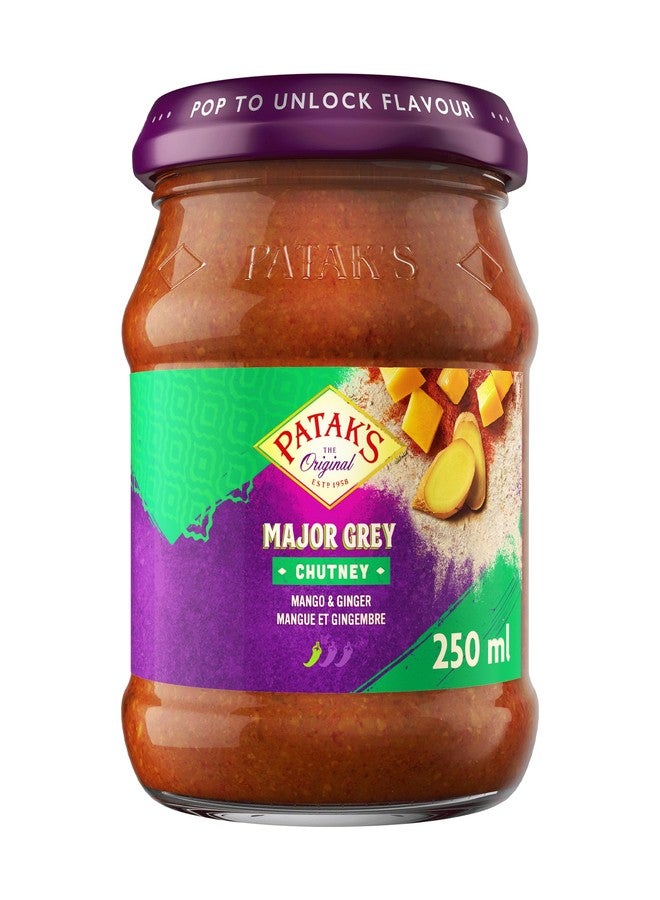 Patak's Major Grey Chutney, 12 oz - Image 1