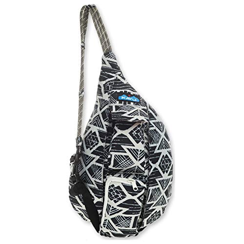 KAVU Mini Rope Sling Pack with Adjustable Rope Shoulder Strap, Carbon Tribal - Image 4
