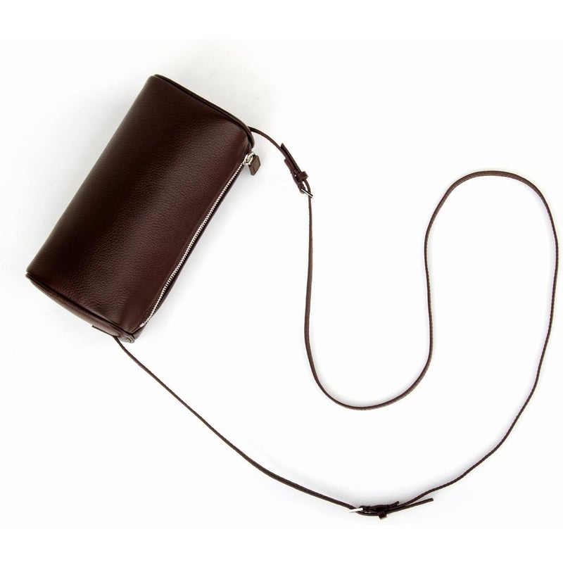 Crossbody purses for women: premium full-grained leather, versatile neutral color, lightweight yet durable with secure zip closure and adjustable strap - Image 5