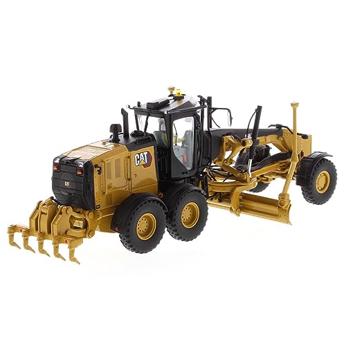 Diecast Masters 1:50 Scale Caterpillar 150 Motor Grader | High Line Series Cat Trucks & Construction Equipment Model 85667 - Image 2
