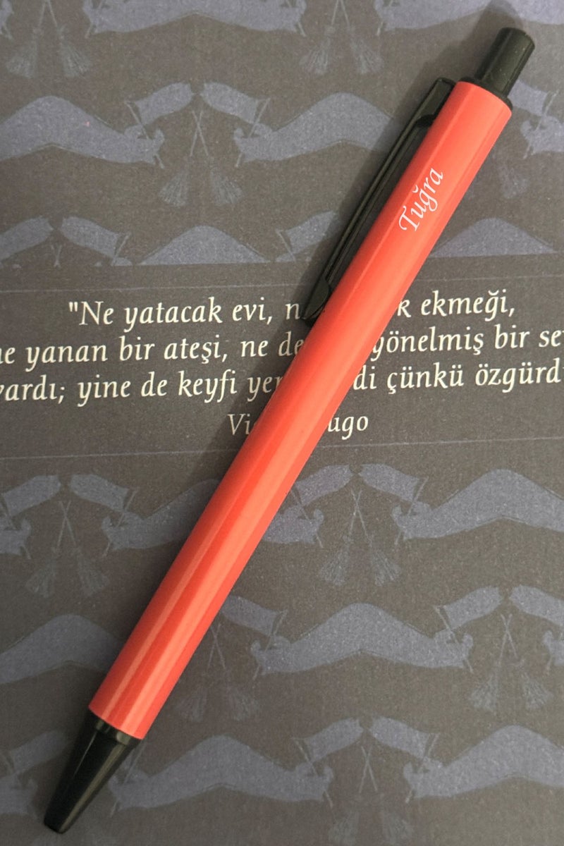 Tusah Metal Ballpoint Pen Set of 5 Personalized  - Image 5