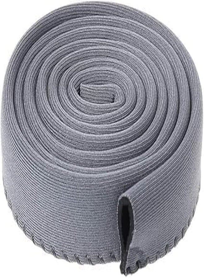 Cauaoa Grey Hydration Bladder Tube Sleeve,Water Bladder Tube Cover Hydration Sleeve Insulation Hose Cover,for Hiking Cycling Camping Outdoor Activities Running Water Bag Tube Thermal Hose Cover Accessories - Image 1