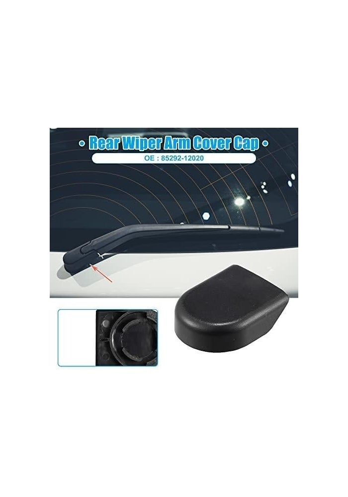 DEMULAX 9 Pcs Rear Windshield Wiper Arm Nut Cover Caps for Toyota RAV4 - Image 3