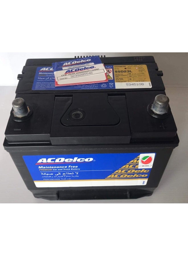 Ac Delco بطارية سيارة AC Delco 12V 60AH 55D23L - MF - Image 3