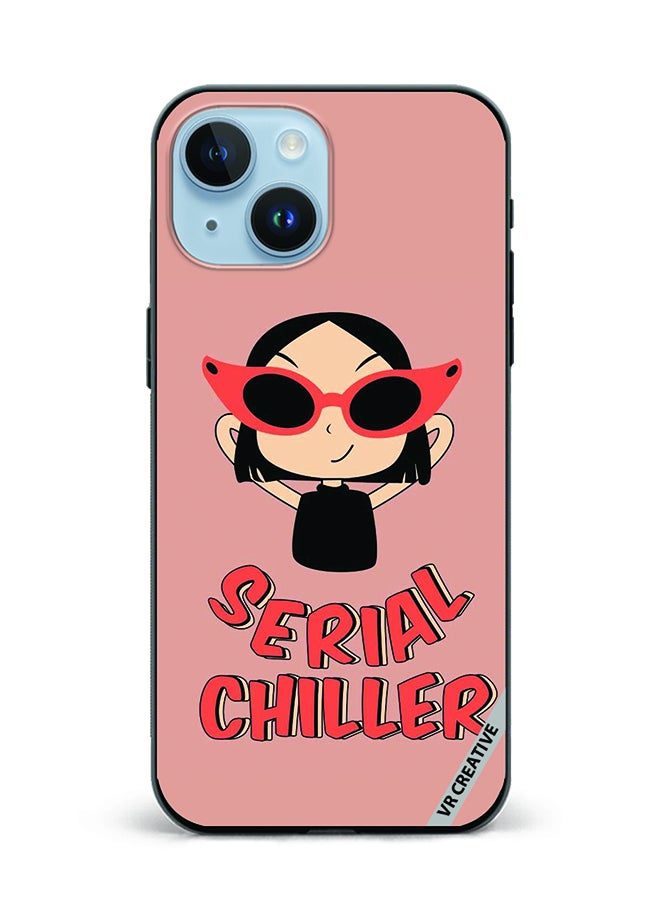 VR CREATIVE Protective Case Cover For Apple iPhone 15 Plus Serial Chiller Design Multicolour - Image 1