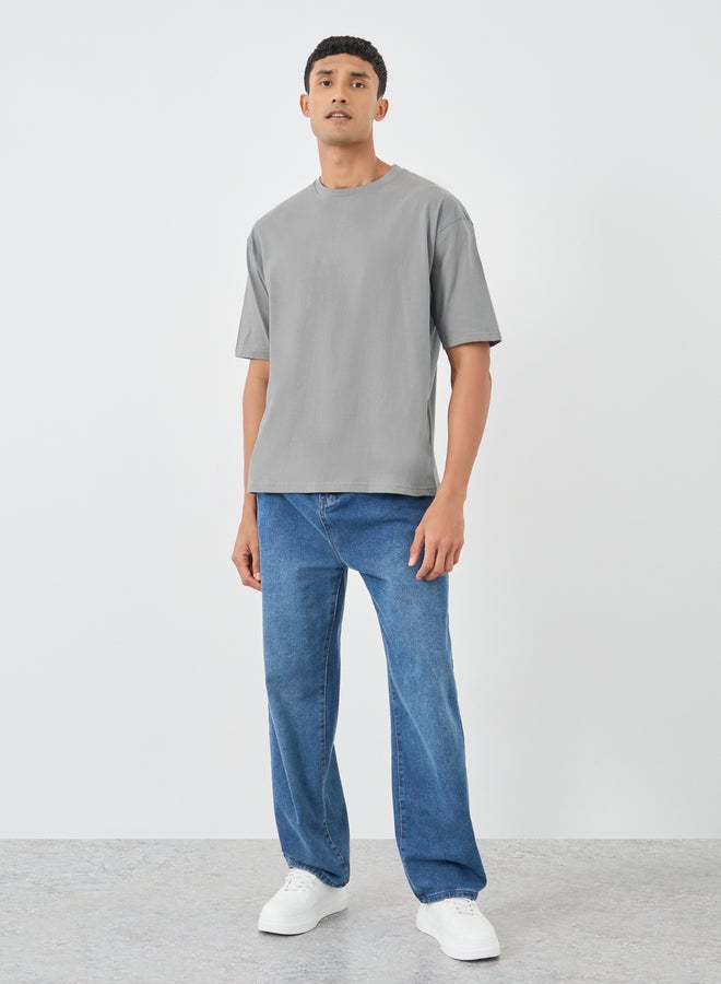 Styli Graphic Print Round Neck T-Shirt - Image 2