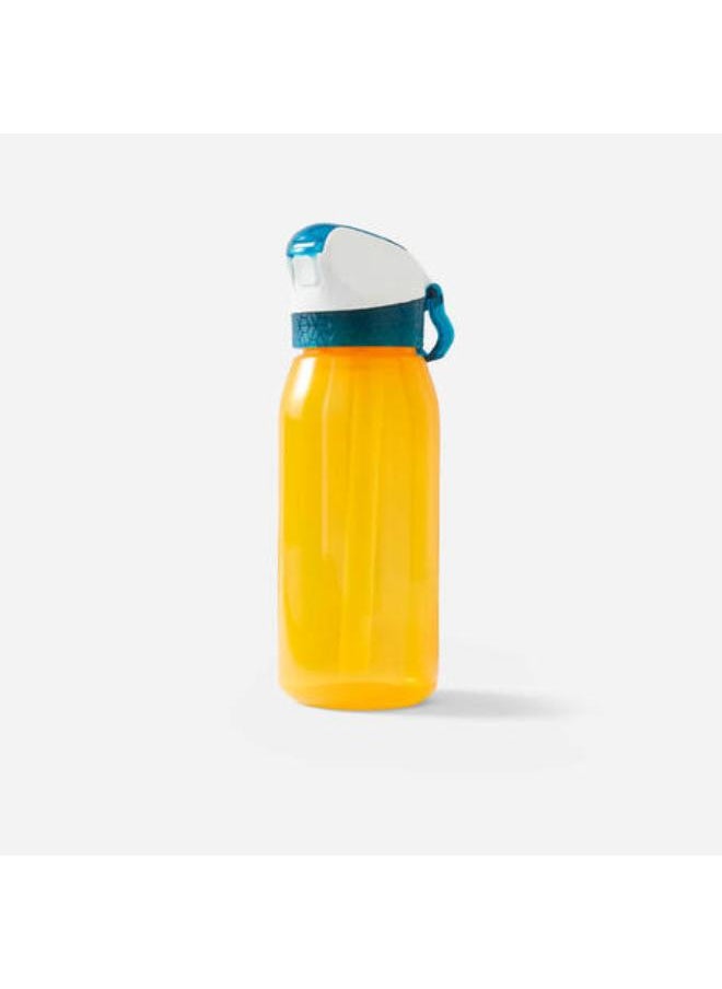 Btwin Kids' 3-6 Years 350 ml Bike Bottle with Straw - Yellow  - Image 1