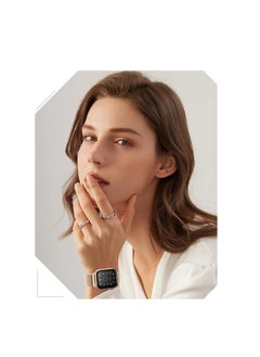 ten.tech Magnet Band Compatible with Apple Watch 41mm/40mm/38mm, Stainless Steel Watch Band for iWatch Series 1/2/3/4/5/6/7/SE 2 by Ten Tech – Gold  - Image 4