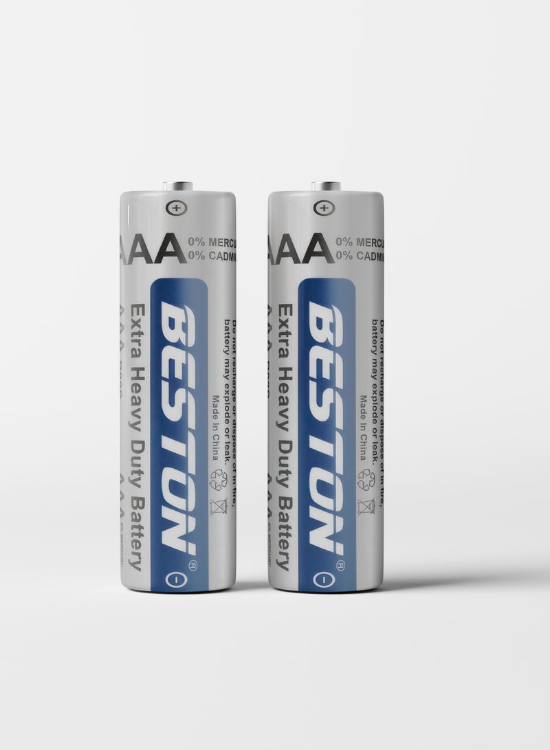 بيستون بطارية بيستون ريموت كربون زنك شديدة التحمل  R03S AAA  شرنك - Image 1