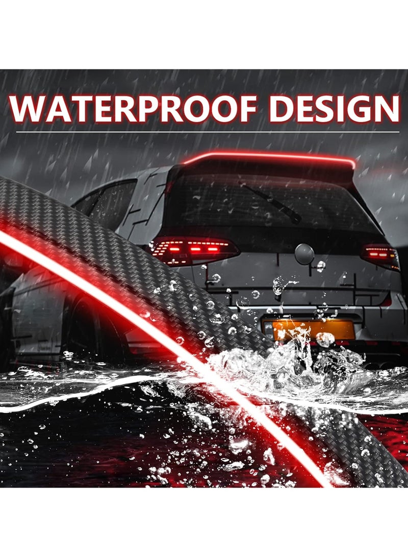 جناح خلفي LED - طقم شفة خلفي عالمي - متناسق السطوع - مرن ومتين - سهل التركيب - Image 4