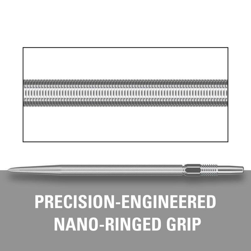 Target نقاط السهام TARGET سويسرية، نصائح السهام Nano Swiss Point (مجموعة 3 قطع من النصائح) 35MM، فضي | تغيير نقاط السهام، ملحقات السهام الاحترافية - Image 4