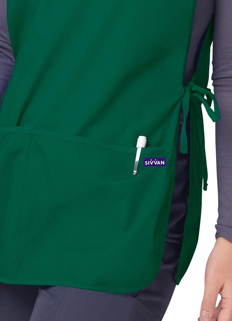 Sivvan Unisex Apron - Cobbler Apron - S8700 - Hunter Green - X - Image 5