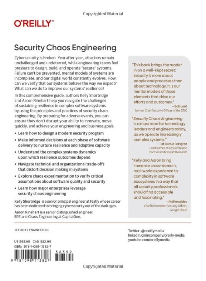 Security Chaos Engineering: Developing Resilience and Safety at Speed and Scale - Image 2