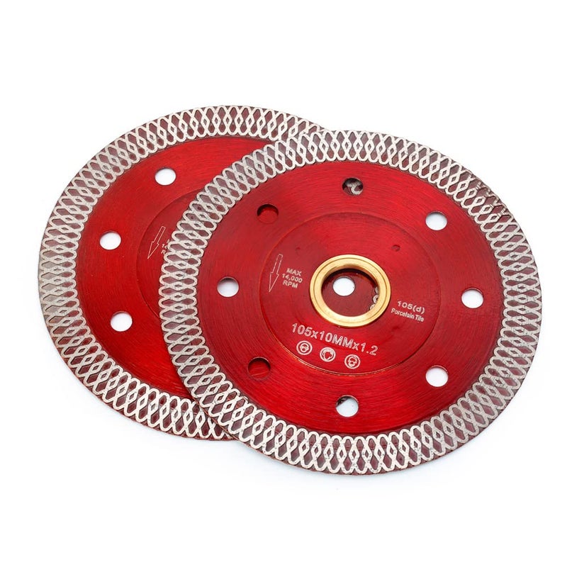 Casaverde 4inch Super Thin Diamond Porcelain Blade for Cutting Porcelain Tile Granite Marbles (DC-SXSB01-2pc)…… - Image 3