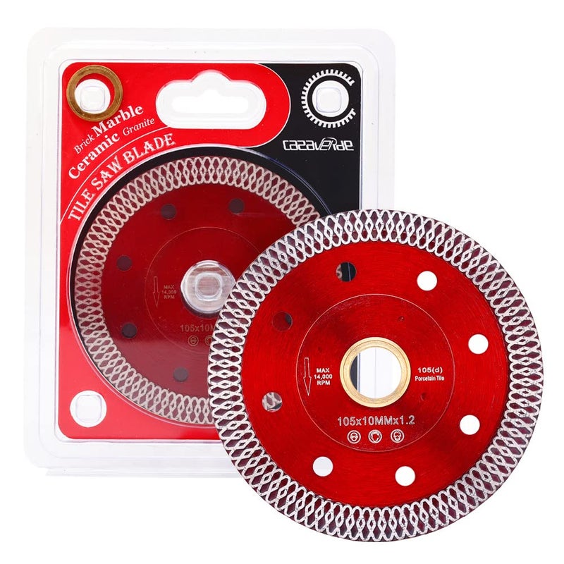 Casaverde 4inch Super Thin Diamond Porcelain Blade for Cutting Porcelain Tile Granite Marbles (DC-SXSB01-2pc)…… - Image 1