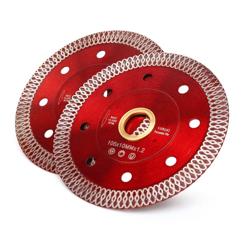 Casaverde 4inch Super Thin Diamond Porcelain Blade for Cutting Porcelain Tile Granite Marbles (DC-SXSB01-2pc)…… - Image 2