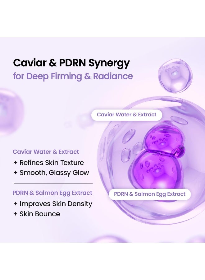 BIODANCE Rejuvenating Caviar PDRN Real Deep Mask, Overnight Hydrogel Face Mask, Skin Firming, Radiance, Enhancing Skin Recovery, Korean Skin Care, Self Care Gifts for Women | 1.19oz(34g) x 4ea - Image 3