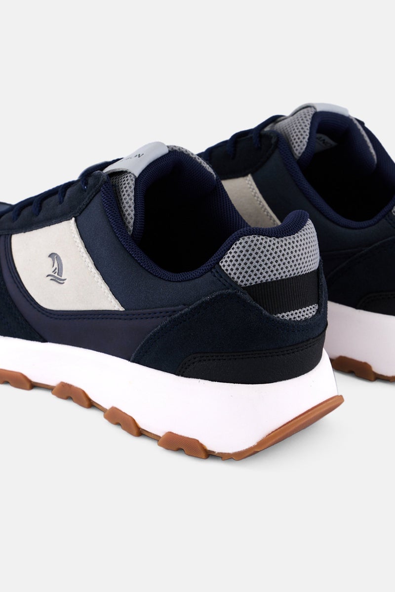 Nordland Men Lace Up Outdoor Shoes, Navy  - Image 2
