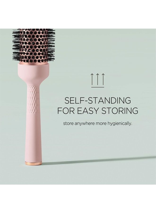 F3 Systems Magic Curling Thermal Brush(1.7 Inch), Cut Drying Time,Self-Standing Round Brush, Great Blowout, Ceramic Coated Barrel, Quick Styling Brush,Blowout Volume,Ionic Thermal Barrel, Wave Styler - Image 5