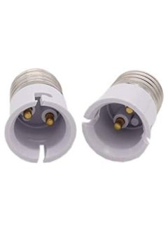 SOLDOUT 2 PCS E27 to B22 Lamp Holder Converter 110V 220V Base Socket Adapter For LED Lamp Corn Light Bulb (Pack of 2, E27 TO B22)  - Image 3