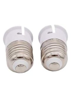 SOLDOUT 2 PCS E27 to B22 Lamp Holder Converter 110V 220V Base Socket Adapter For LED Lamp Corn Light Bulb (Pack of 2, E27 TO B22)  - Image 4