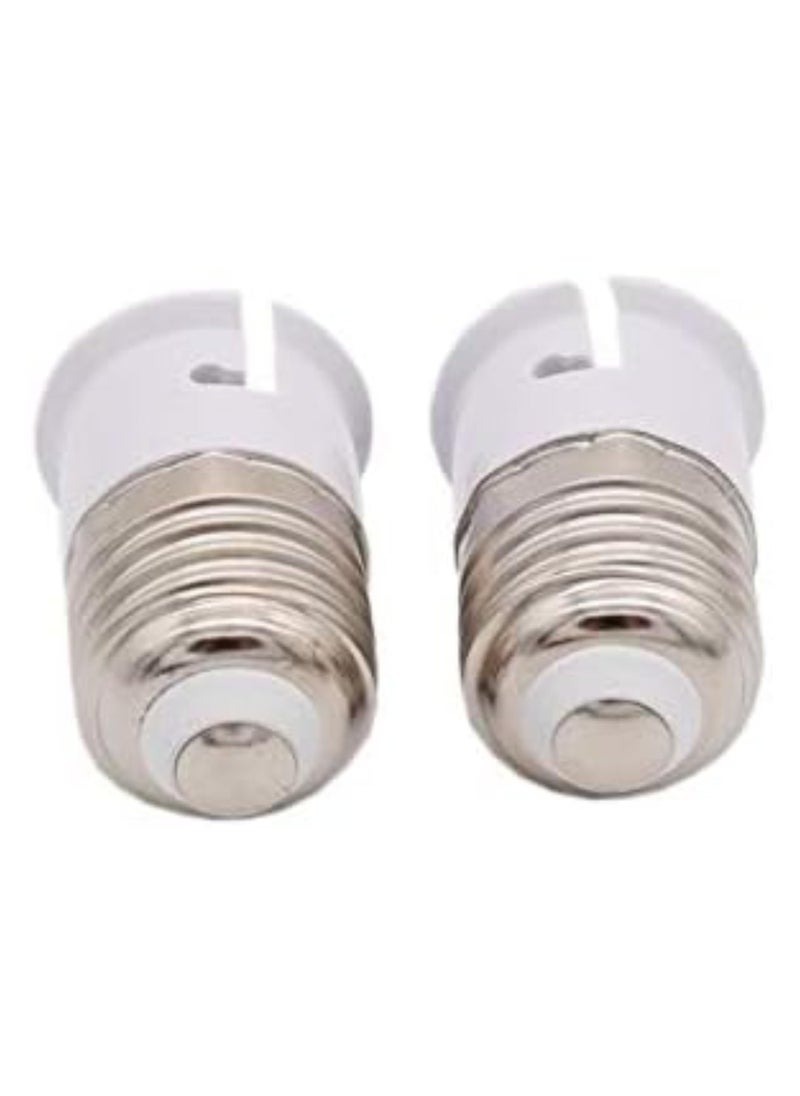 SOLDOUT 2 PCS E27 to B22 Lamp Holder Converter 110V 220V Base Socket Adapter For LED Lamp Corn Light Bulb (Pack of 2, E27 TO B22)  - Image 4